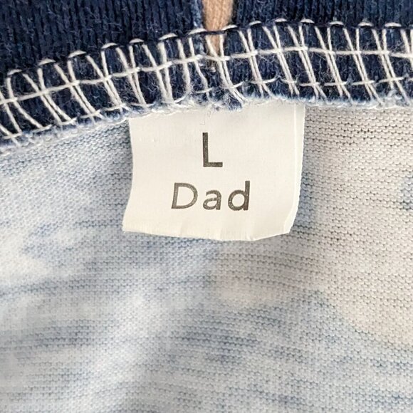 Blue Knit, Rudolph Reindeer One-Piece Hooded Christmas Pajamas; Men Size L - Picture 5 of 5